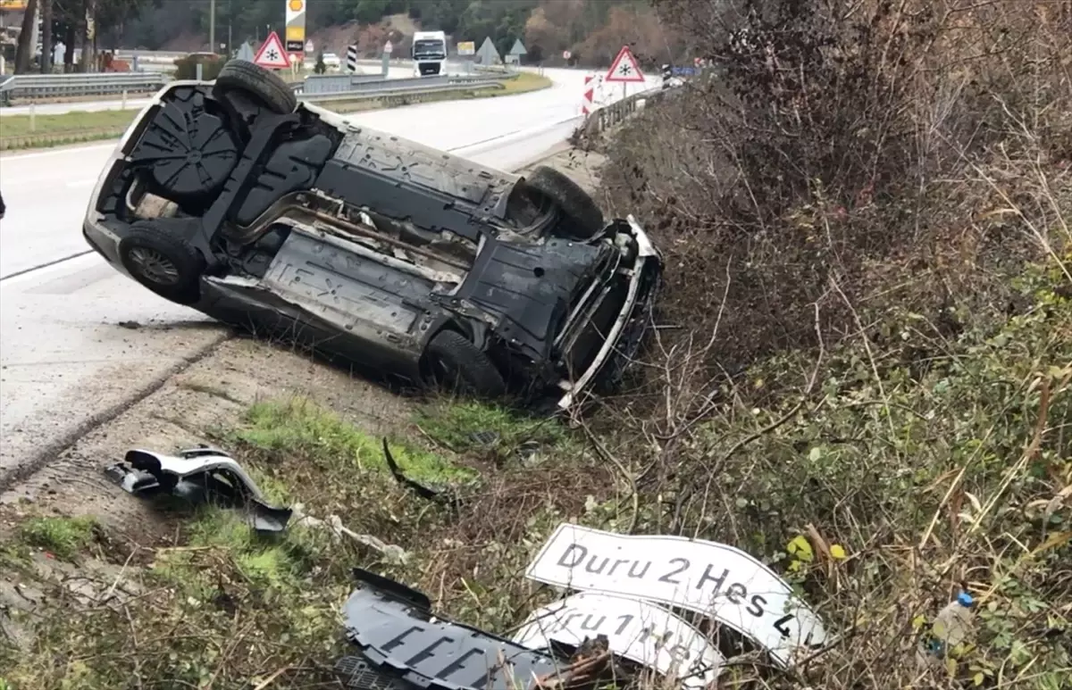 Emniyet kemeri hayat kurtardı