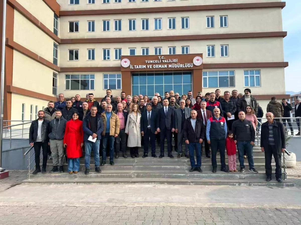 Tunceli\'de Arıcılık Eğitimi Düzenlendi