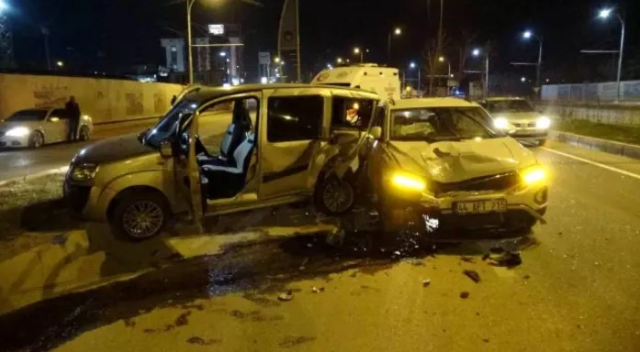 Araçlar bu hale geldi ama burunları bile kanamadı