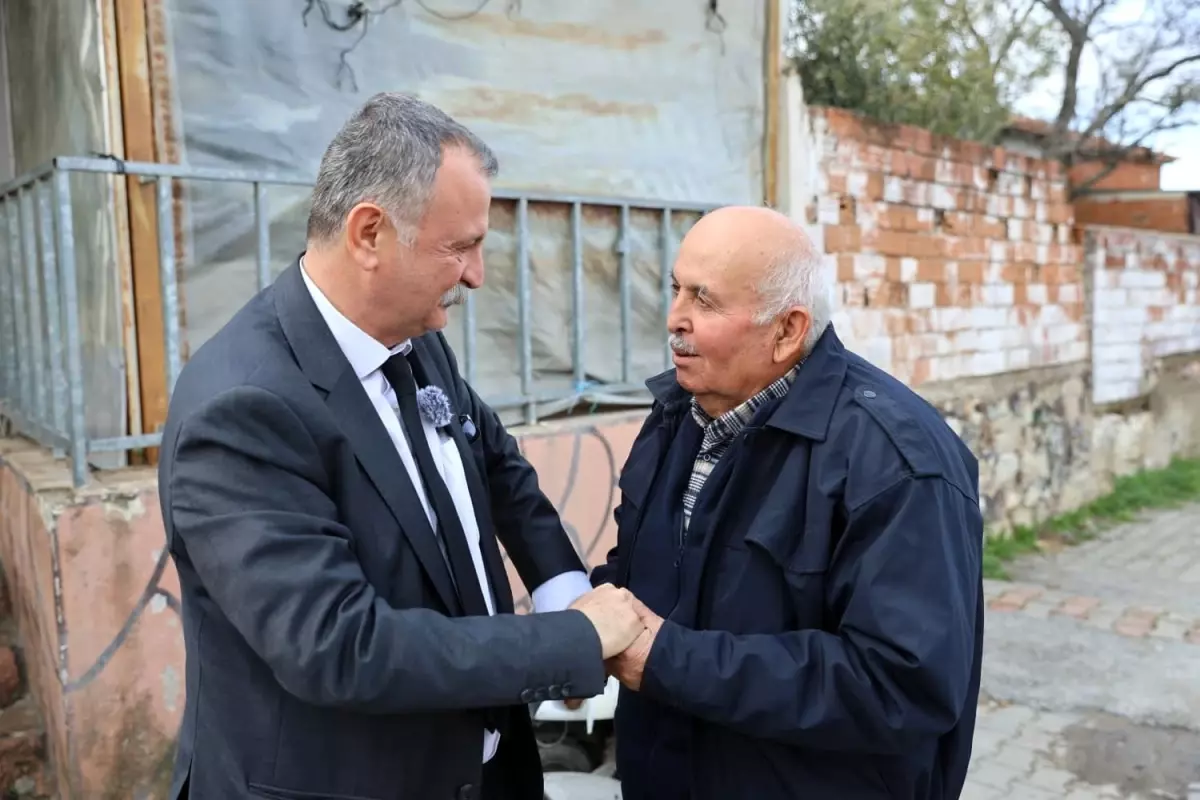 Başkan Balaban Ortaköy sakinlerinin taleplerini tek tek not aldı