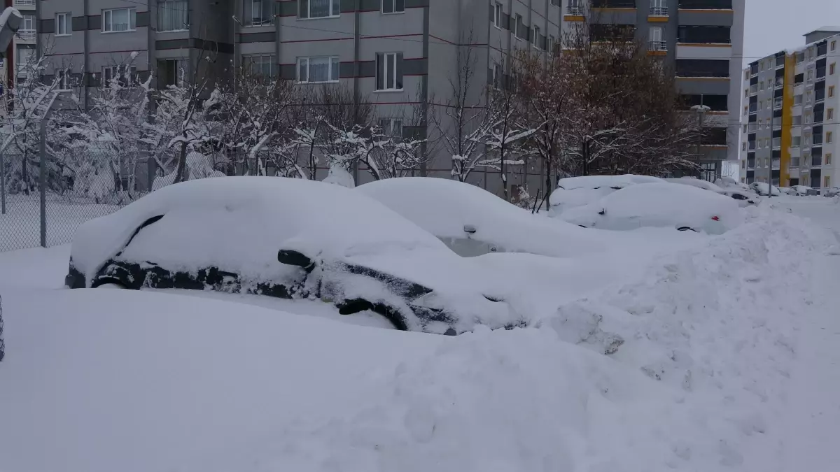 Bitlis\'te Kar Yağışı 290 Yolu Kapadı