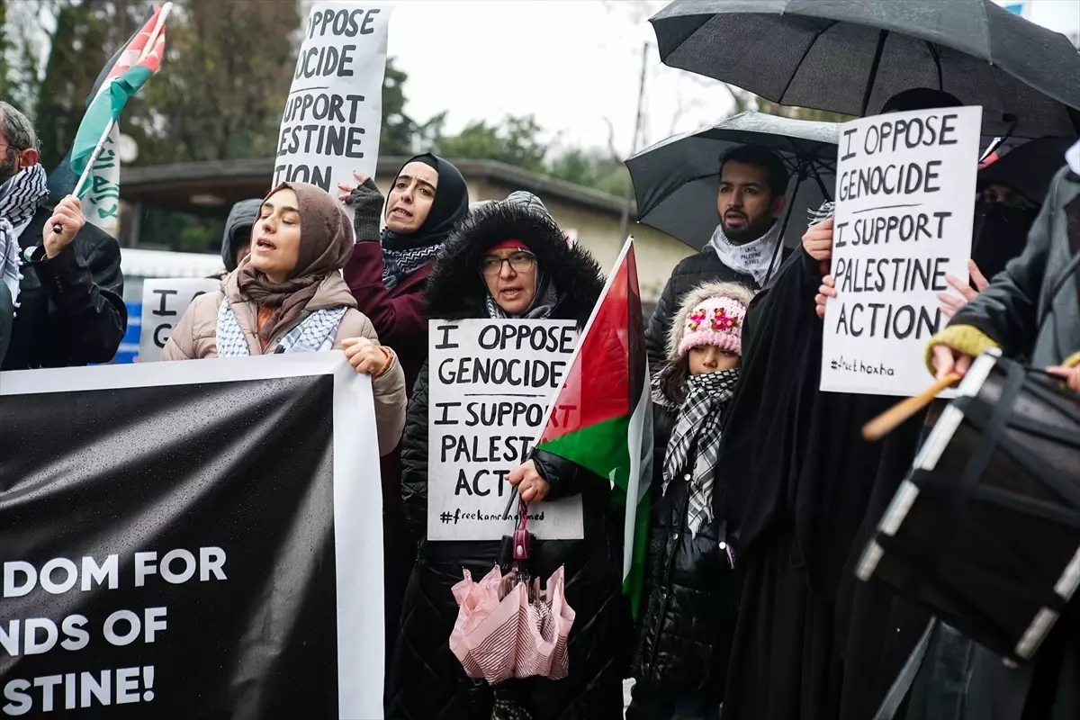 Filistin Aktivistlerine Destek Eylemi