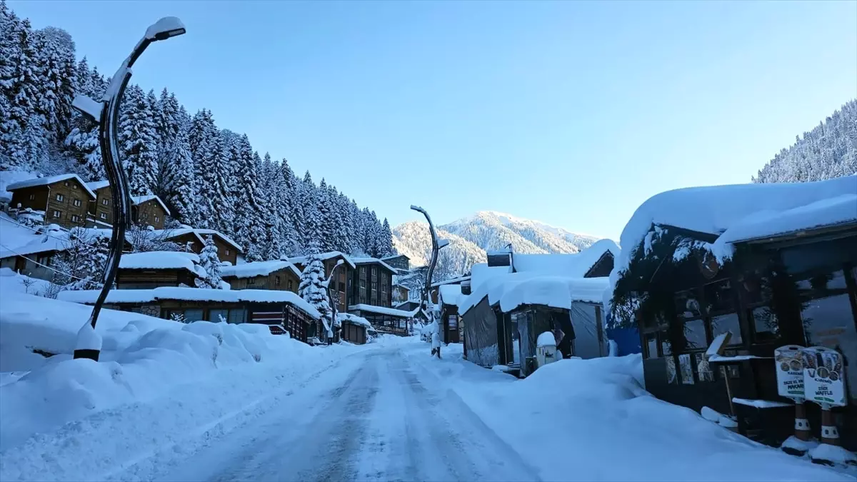 Kar Yağışı Kuzeydoğu\'da Hayatı Olumsuz Etkiledi