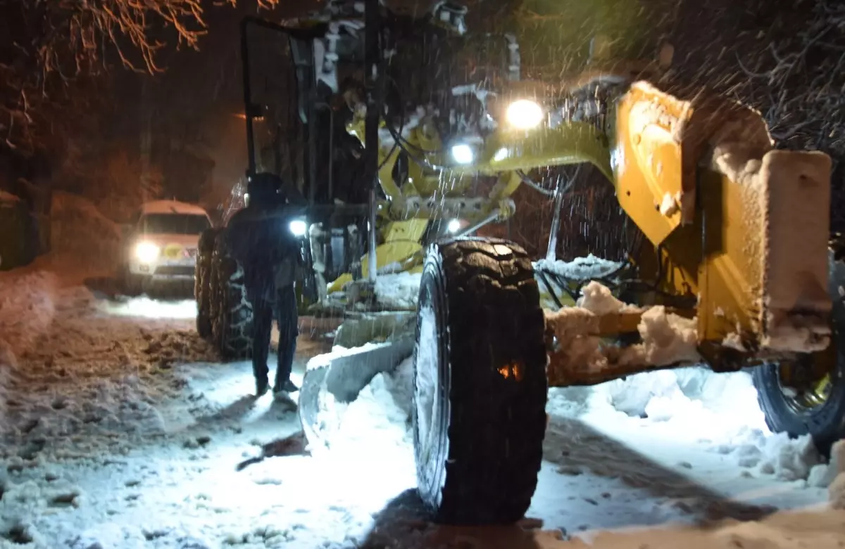 Bitlis\'te Kar Yağışı Nedeniyla Acil Durum