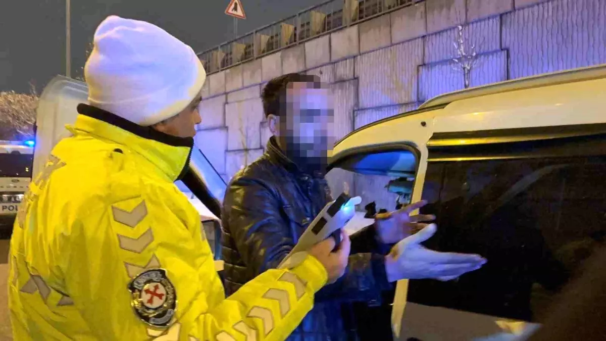 Kayseri\'de Alkollü Testi Reddeden Sürücüye Cezası Kesildi