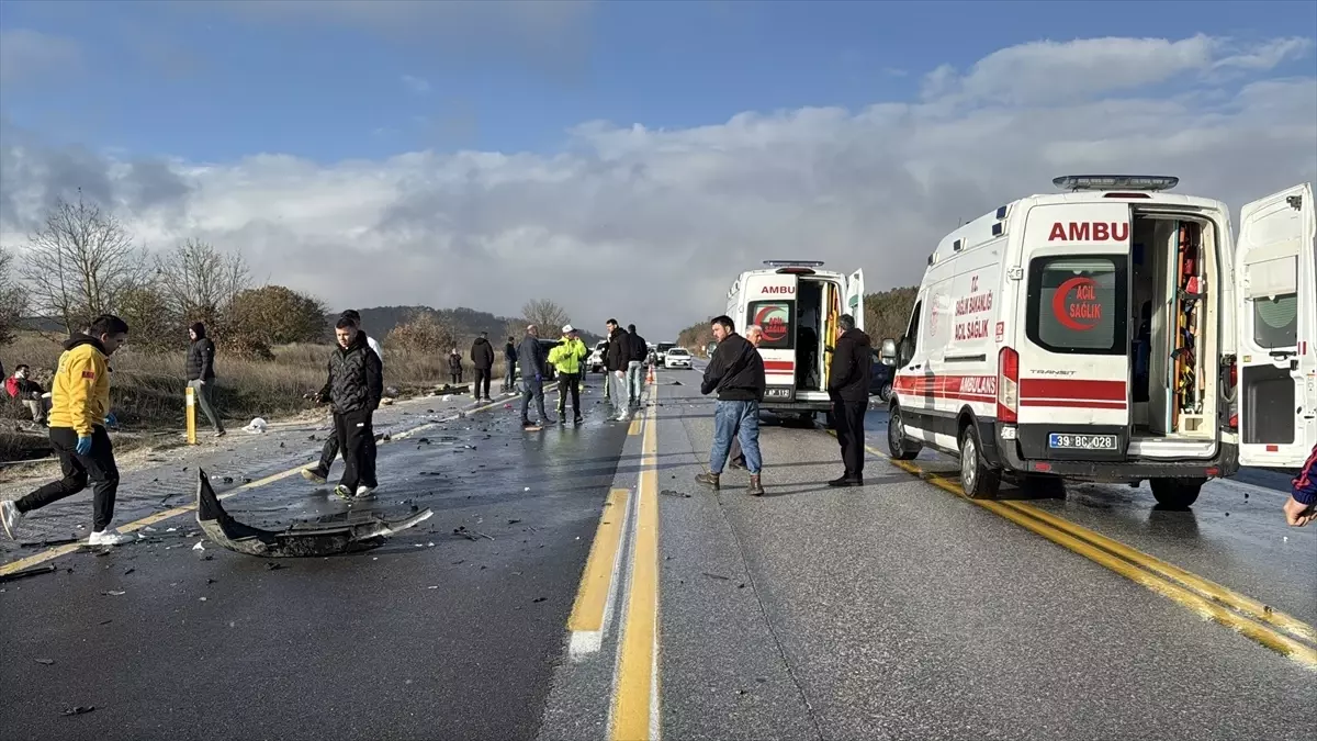 Kırklareli\'nde Trafik Kazası: 7 Yaralı