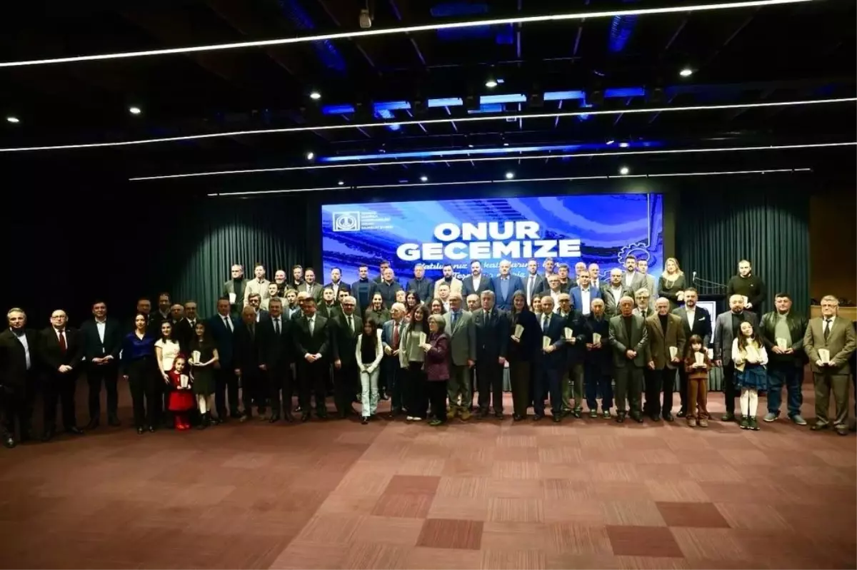 MMO Samsun\'da 71\'inci yıl onur gecesi