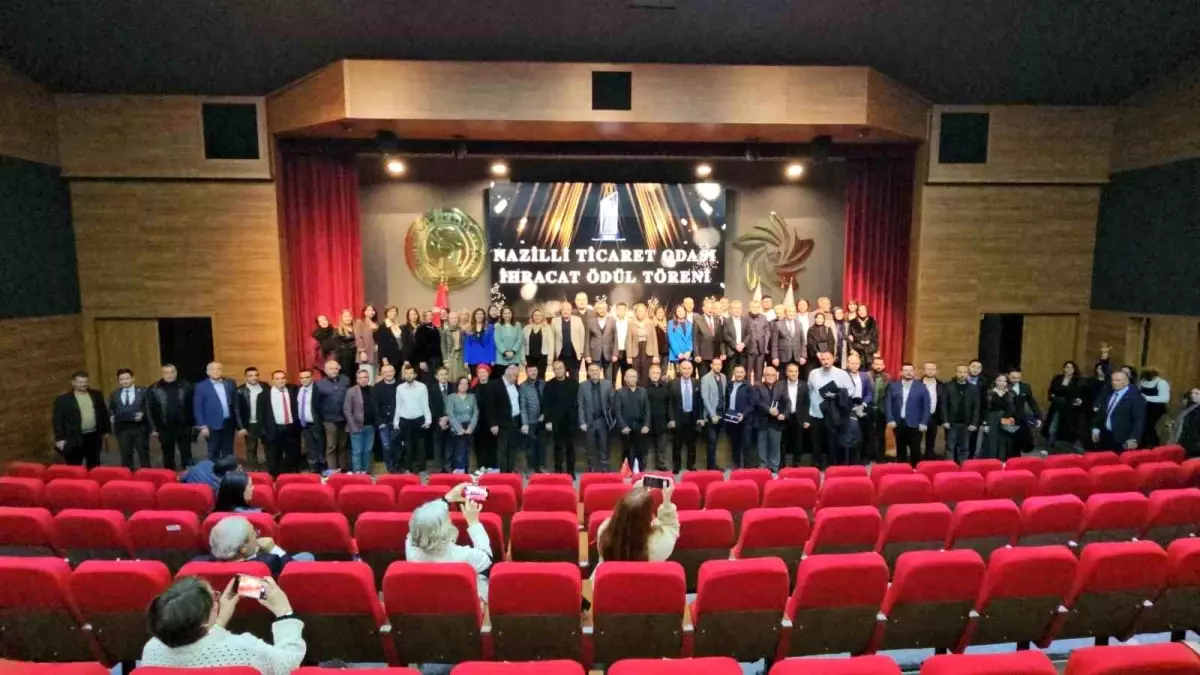 Nazilli Ticaret Odası\'nın başarılı ihracatçıları ödüllendirildi