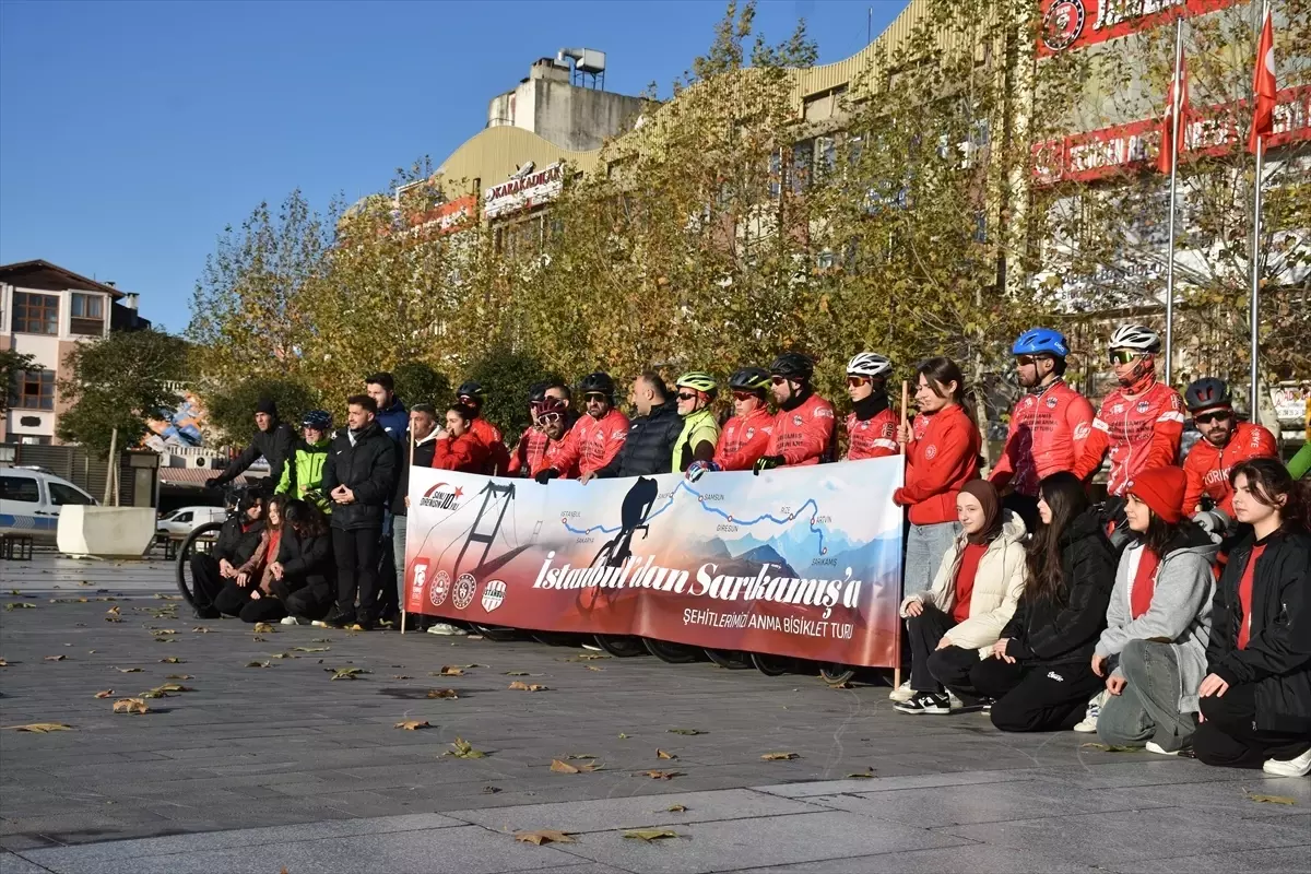 "Sarıkamış Şehitleri Anısına İstanbul\'dan Kars\'a" anma sürüşü kafilesi Sakarya\'da