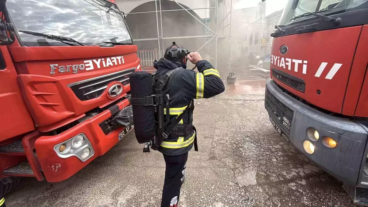 Erbaa\'da Yangın Korkusu