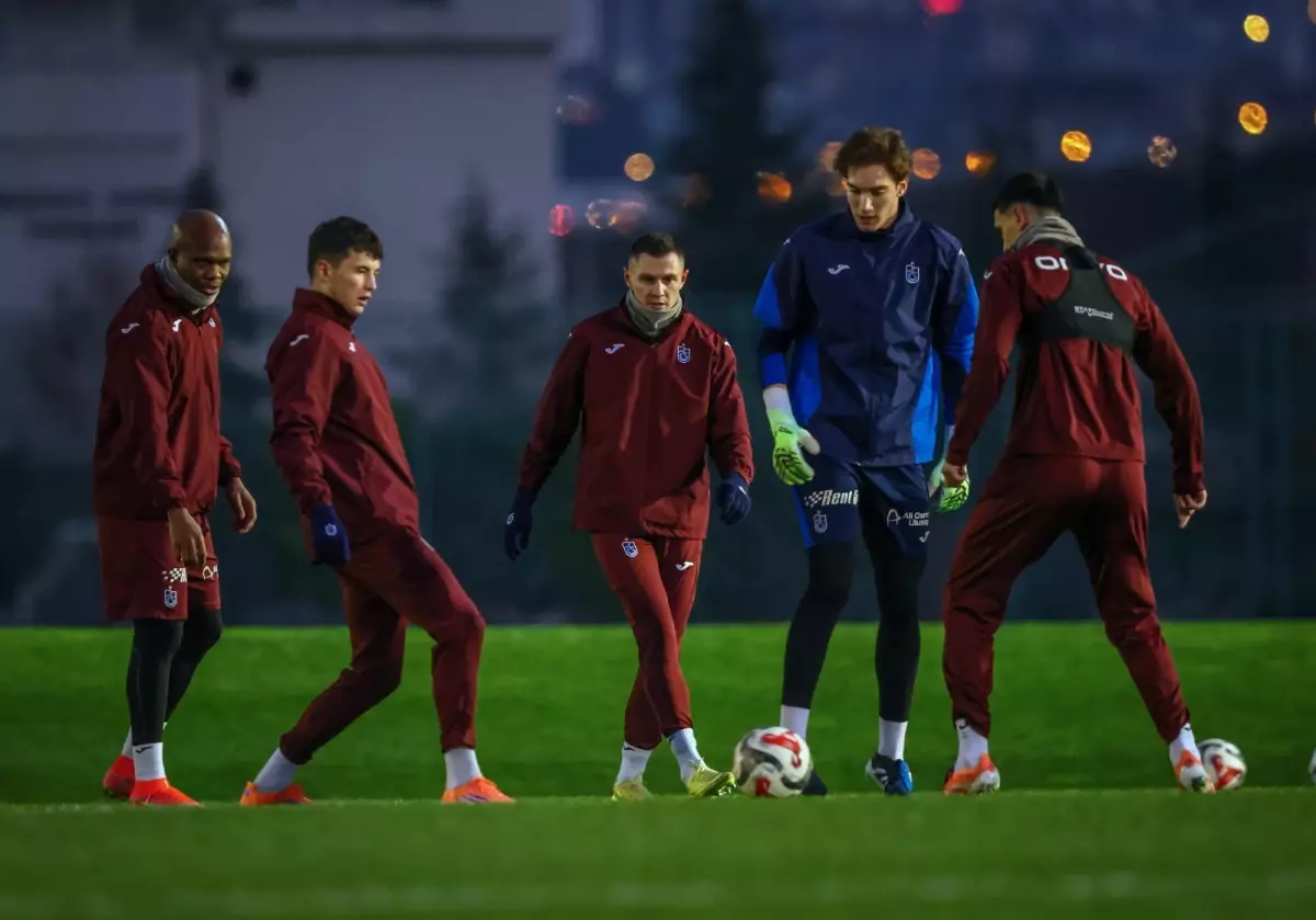 Trabzonspor Galatasaray Maçına Hazırlanıyor