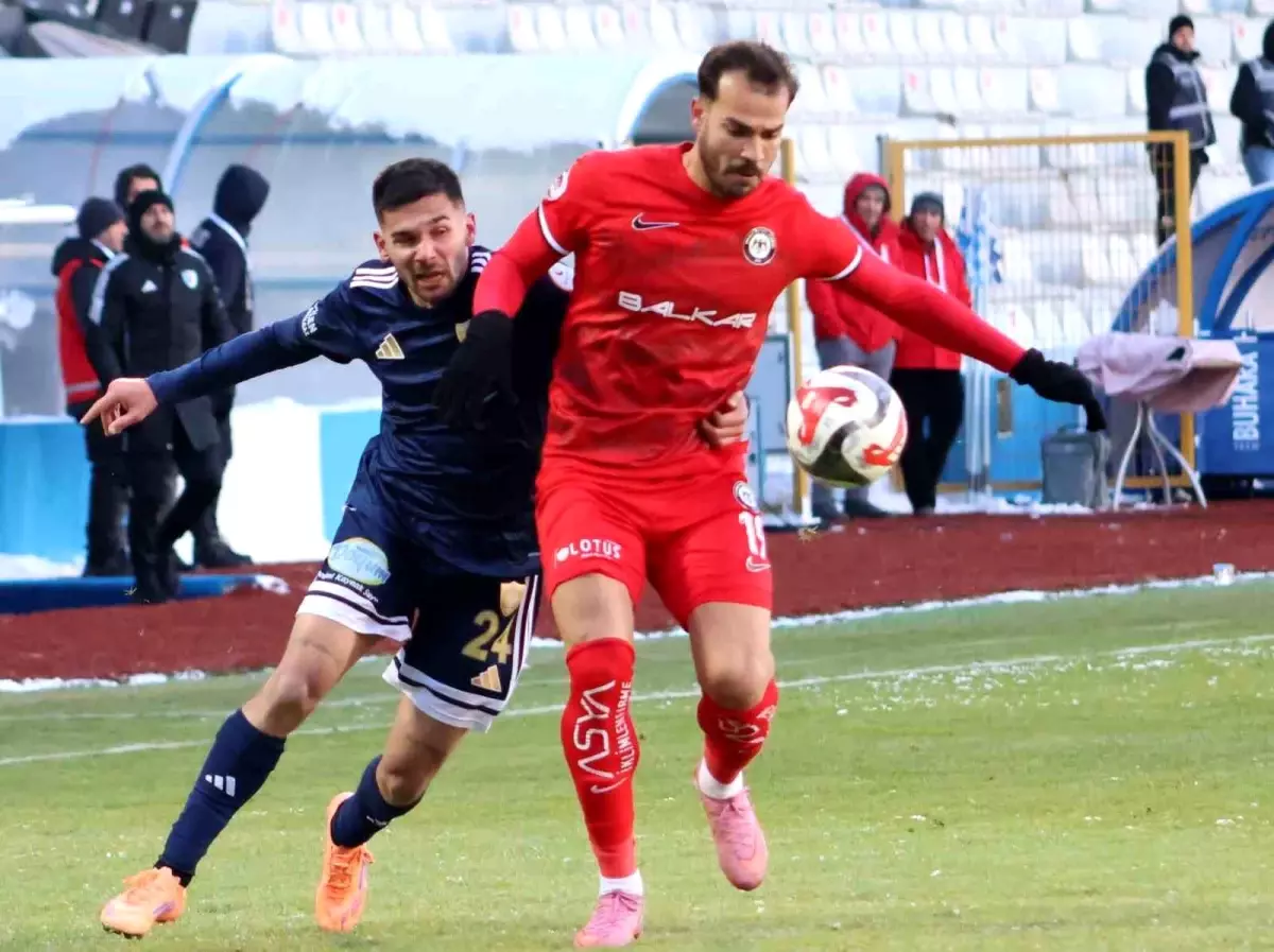 Erzurumspor FK, Çorum FK\'yi 1-0 Mağlup Etti