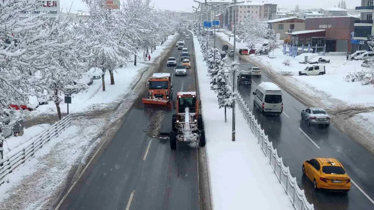 Van\'da kar yağışı hayatı olumsuz etkiliyor