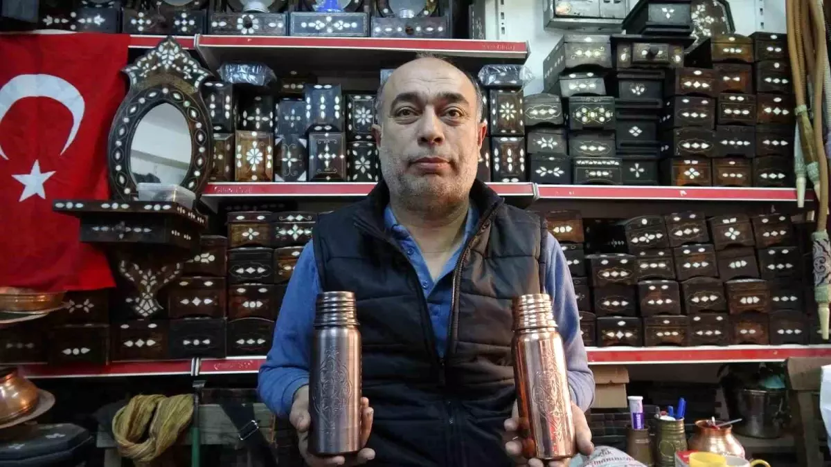 Gaziantep\'in Bakır Su Mataralarına İlgi