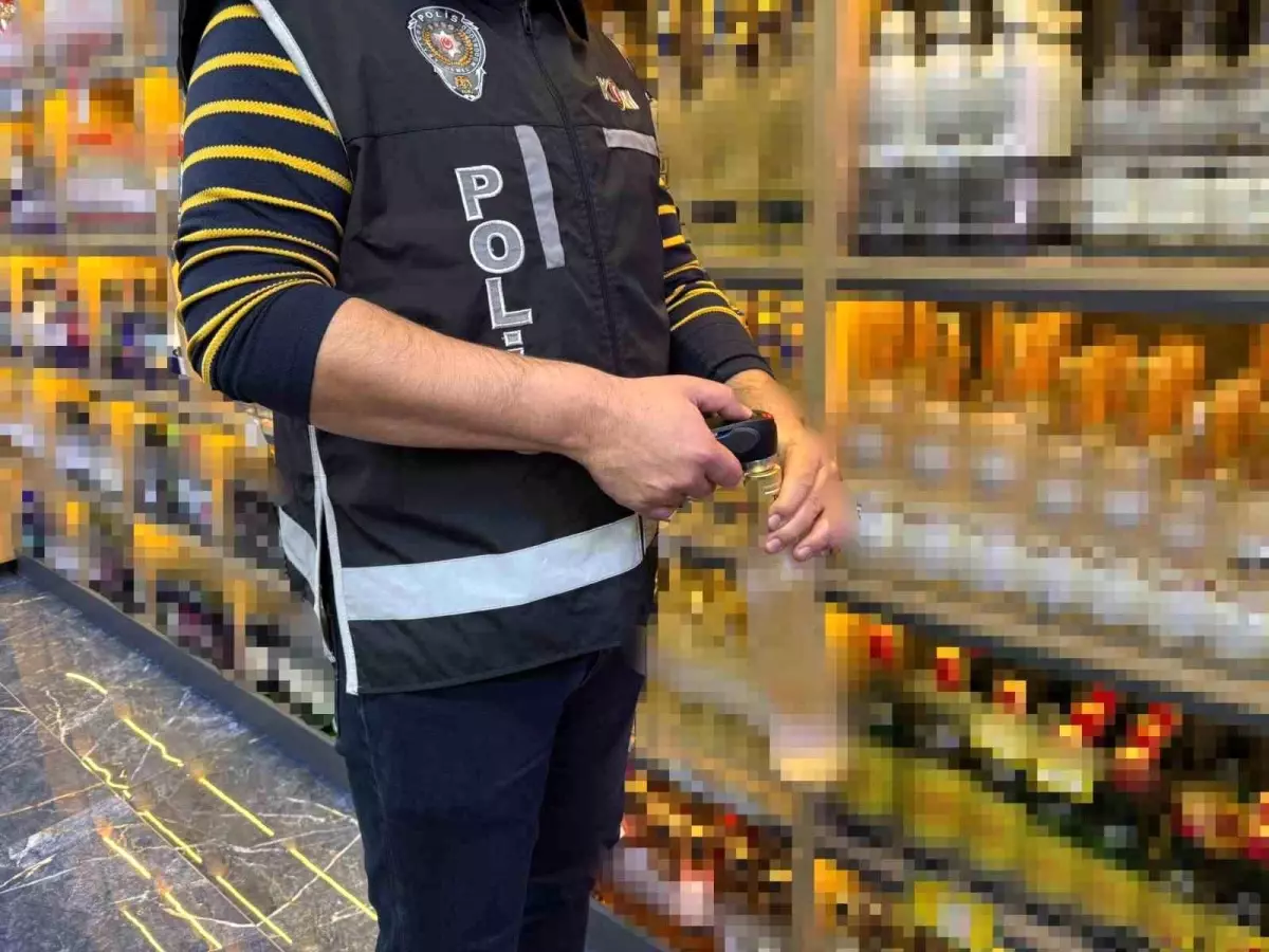 Samsun\'da Yılbaşı Öncesi Alkollü İçecek Denetimleri