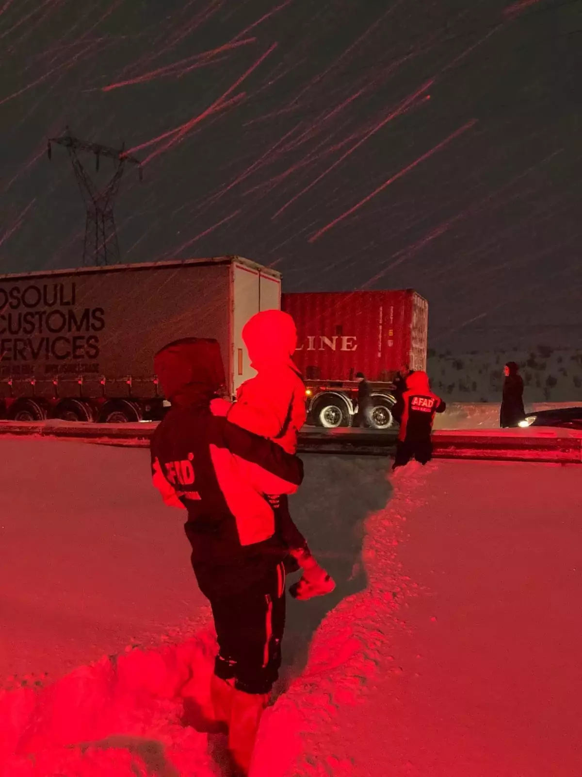 AFAD Yoğun Kar Yağışını Takip Ediyor