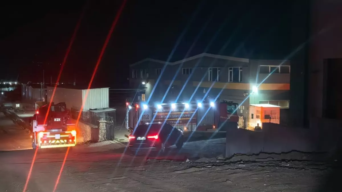 İnegöl\'de Mobilya Fabrikasında İş Kazası