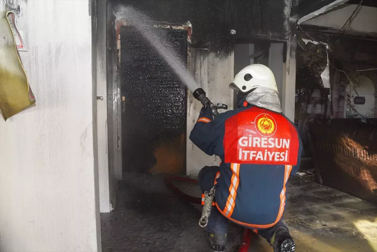 Giresun\'da Yangın Kontrol Altına Alındı