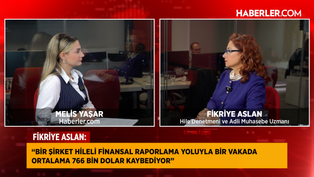 Hile Denetmeni Fikriye Aslan: İşletmeler krediye ulaşmak için finansal tabloları bilinçli şekilde manipüle ediyor