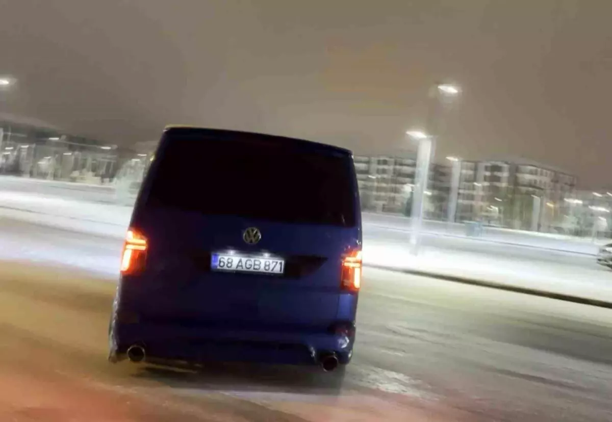 Aksaray\'da Drift Yapmak Tehlikeli Boyutlara Ulaştı