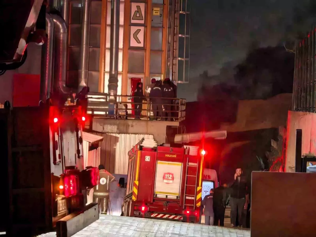 Bursa\'da Mobilya Fabrikasında İş Kazası