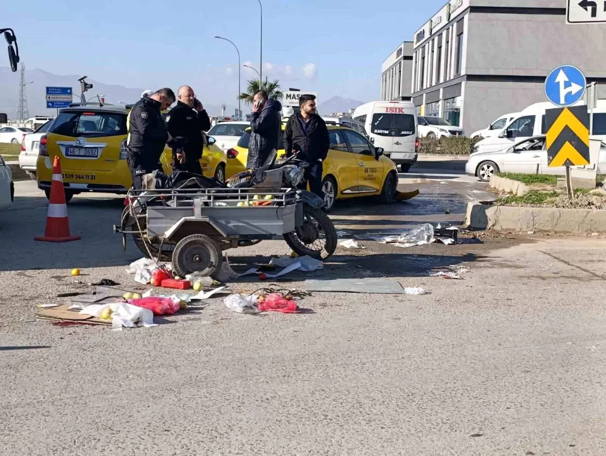 Kahramanmaraş\'ta Kaza: 2 Yaralı