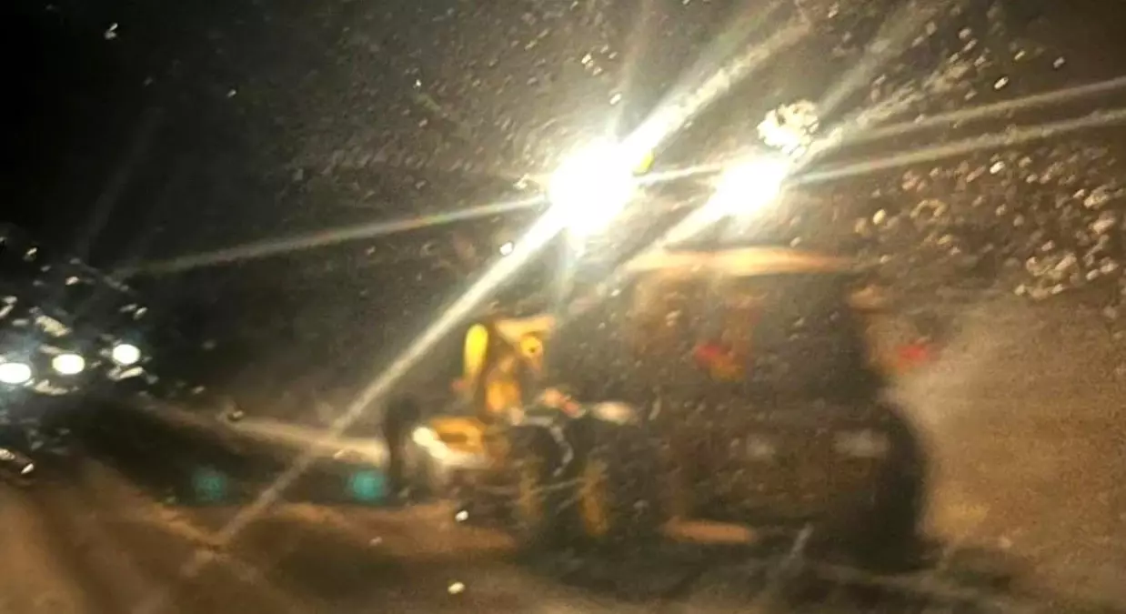 Tavşanlı\'da kar mesaisi