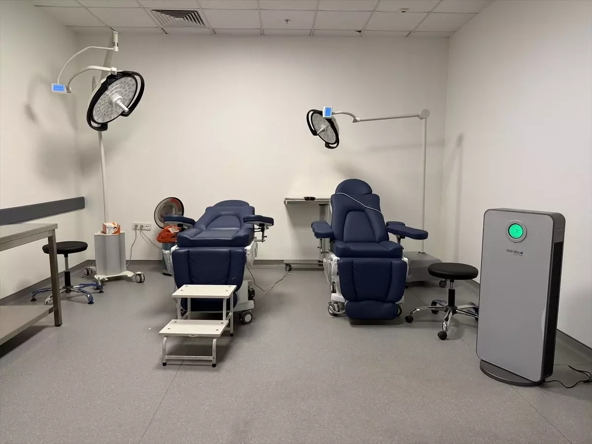 Tekirdağ\'da Göz Enjeksiyon Ünitesi Açıldı