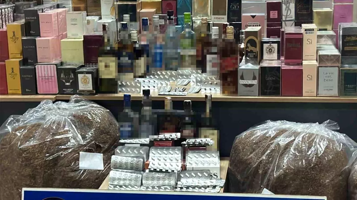 Edirne\'de Kaçak Ürün Operasyonu
