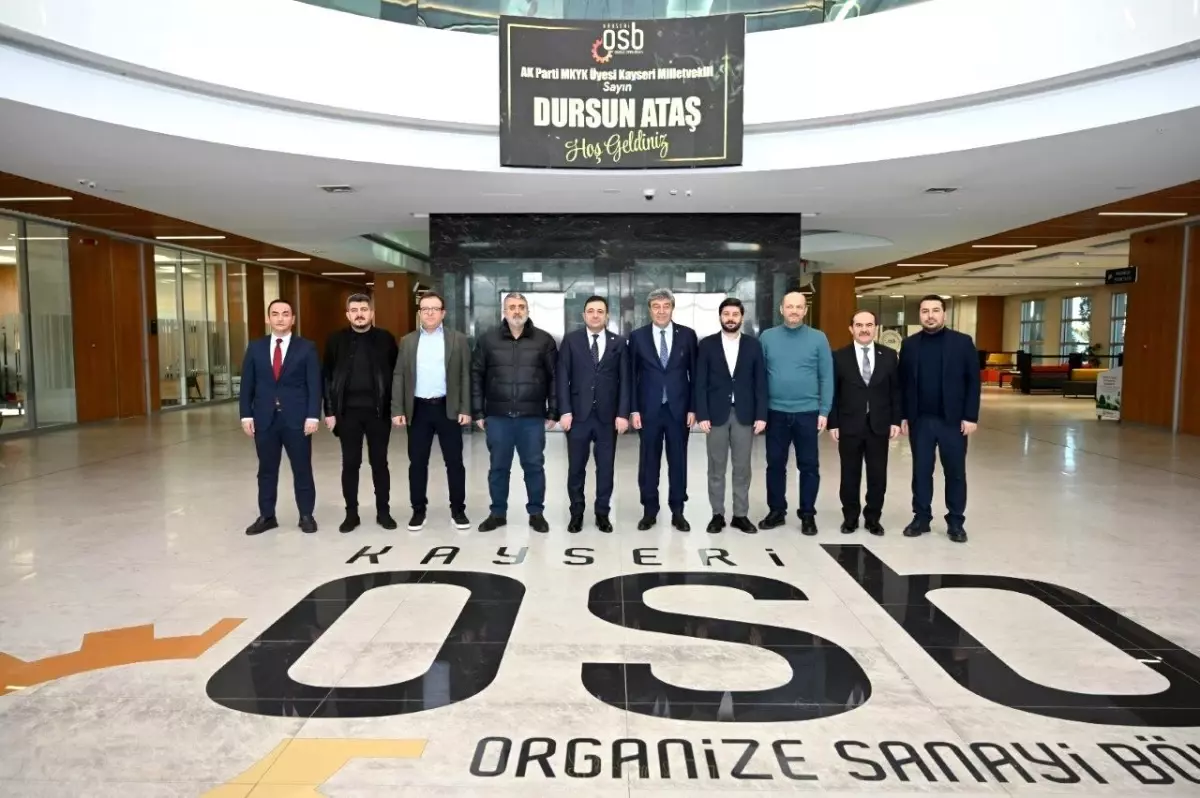 Dursun Ataş Kayseri OSB Toplantısında