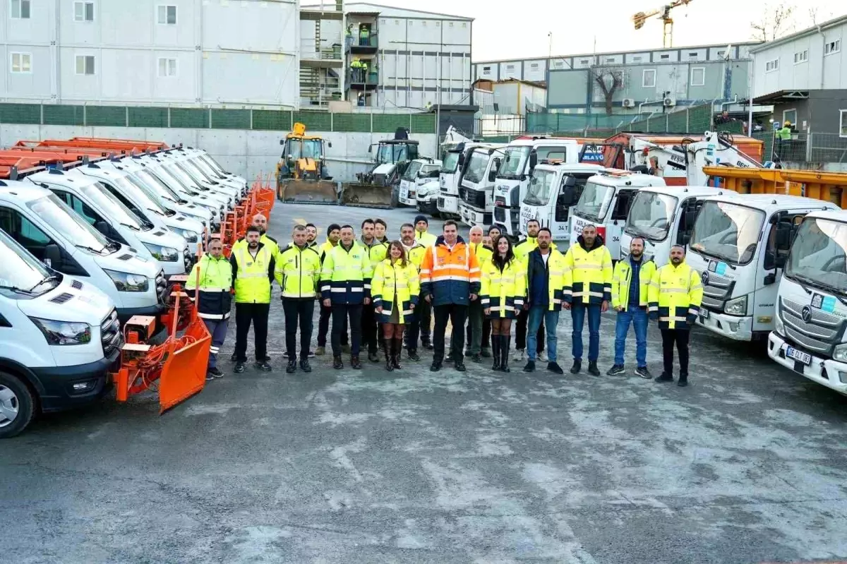 Beşiktaş Belediyesi olumsuz hava şartlarına karşı hazırlıklarını tamamladı