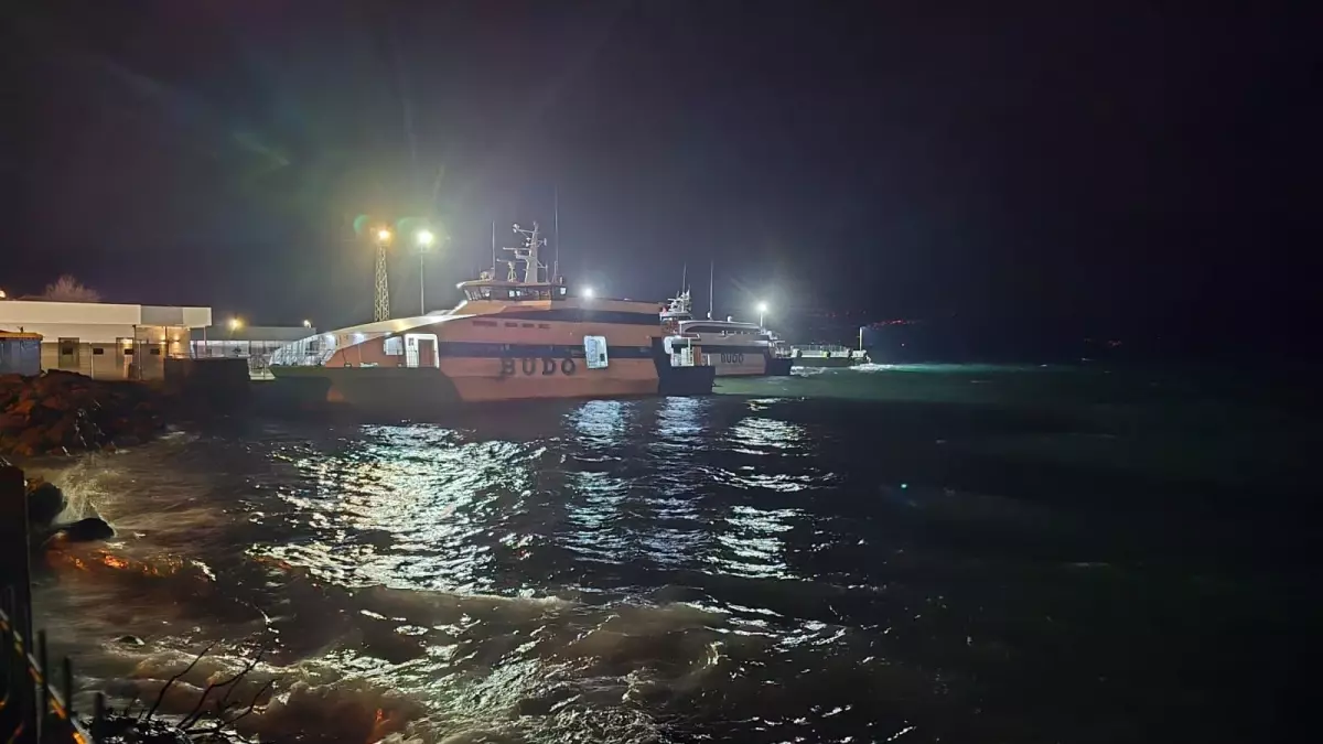 BUDO Seferleri Hava Koşulları Nedeniyle İptal