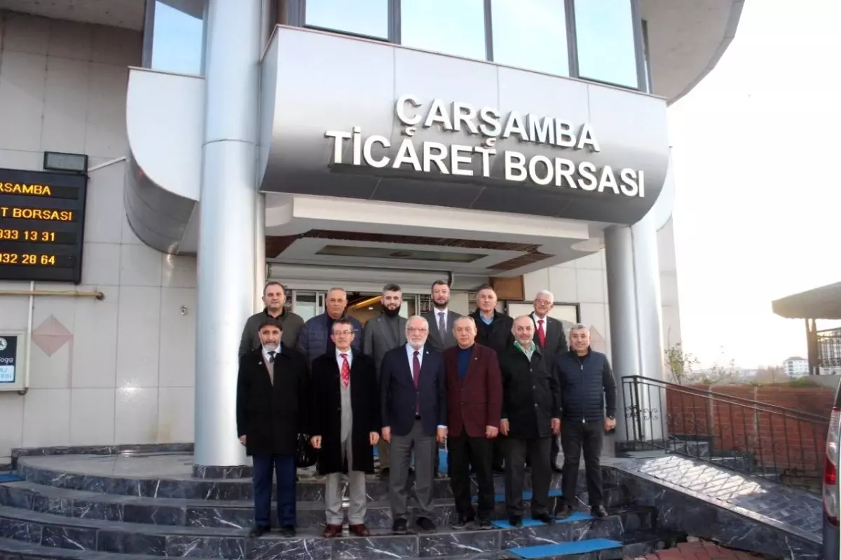 Saadet Partisi ÇTB\'yi Ziyaret Etti