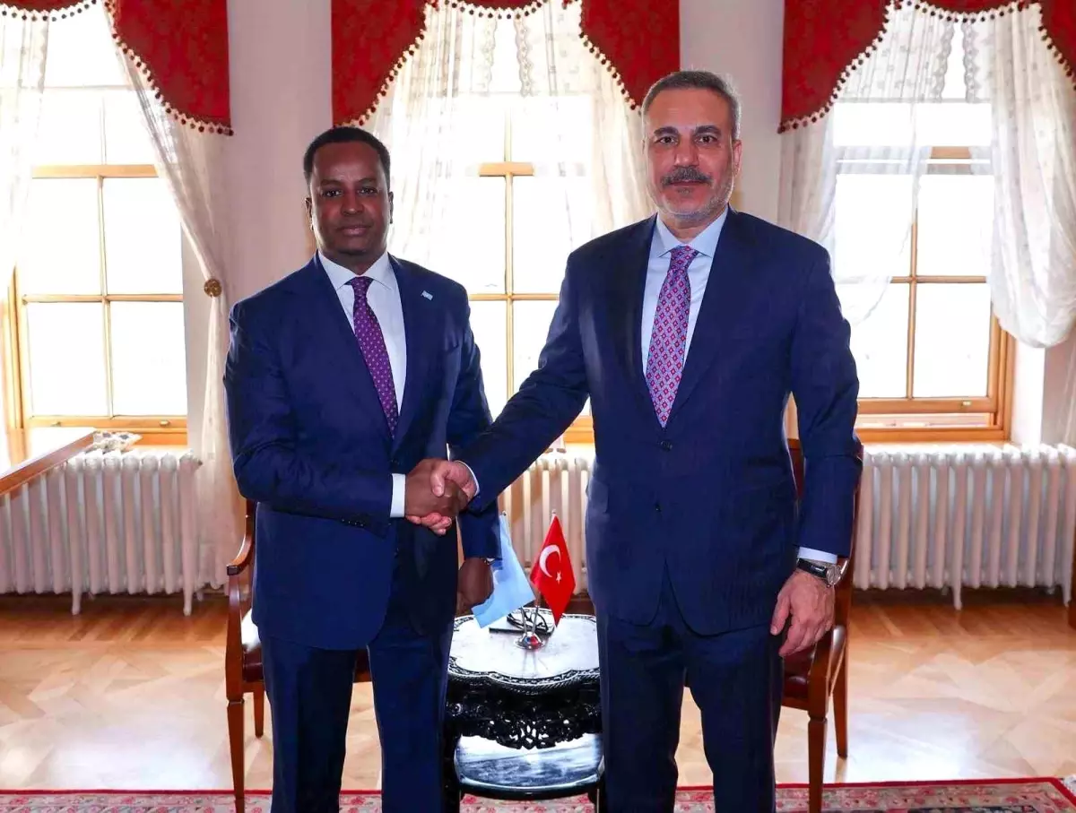 Fidan ve Somali Bakanı Görüştü
