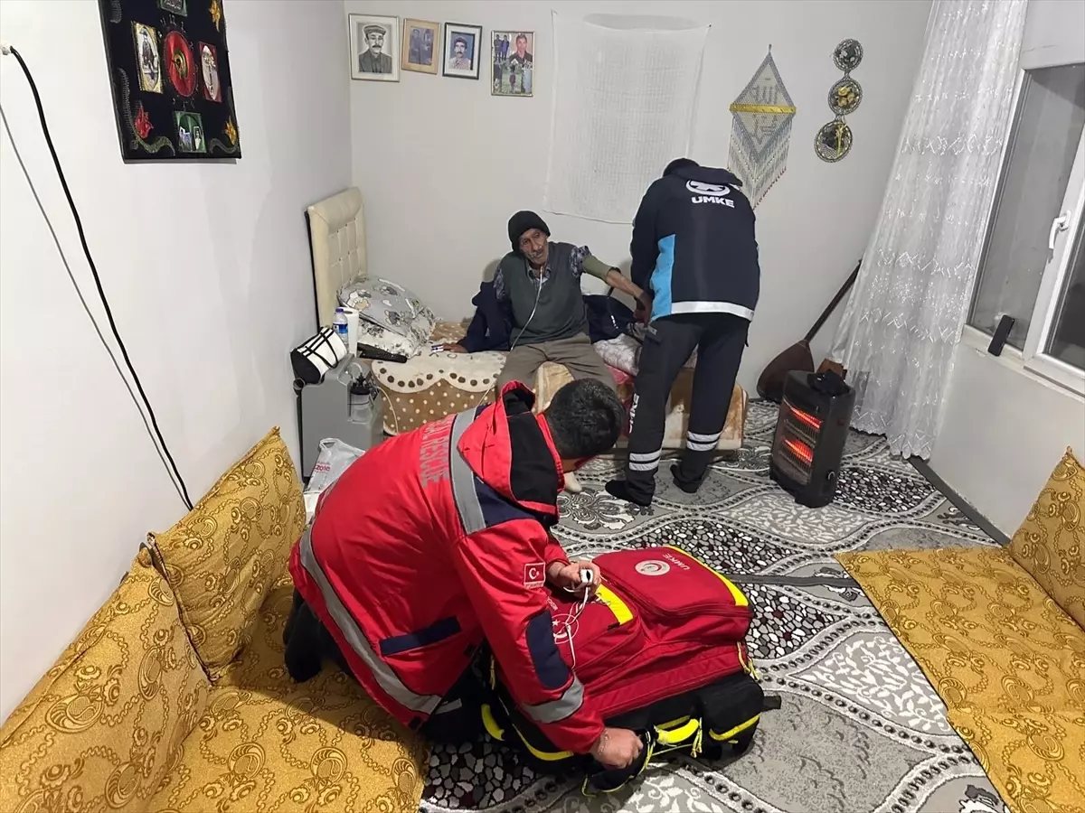 Diyarbakır\'da Mahsur Hasta UMKE ile Kurtarıldı