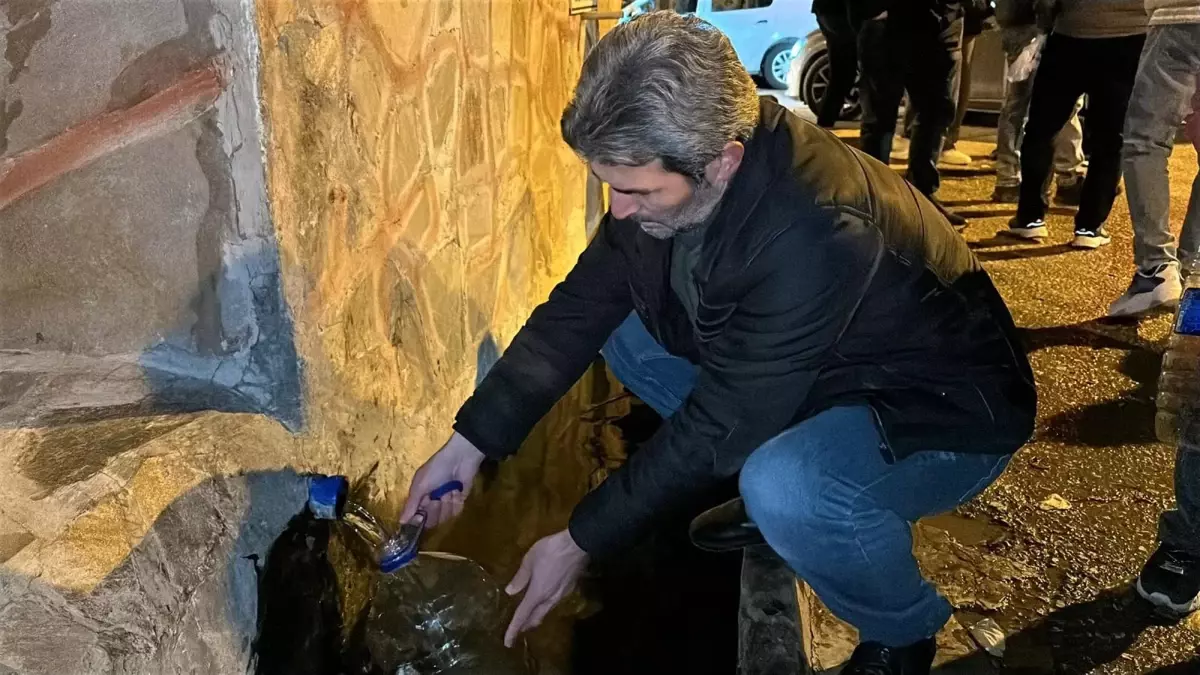 Edirne\'de Su Kesintisi Protestosu