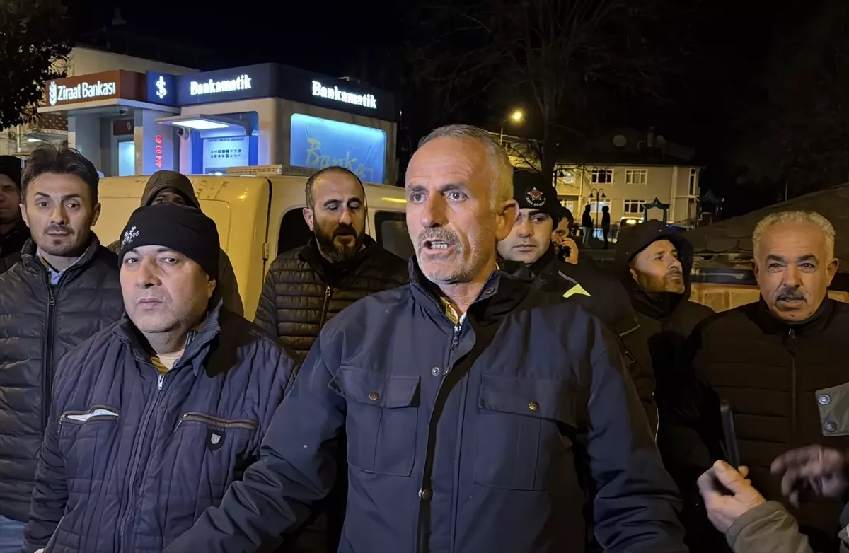 Edirne\'de Su Kesintisi Protestosu