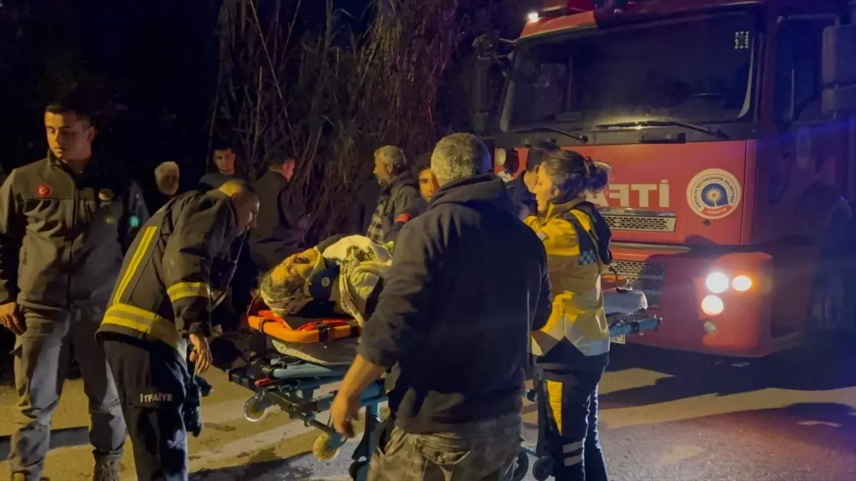 Gazipaşa\'da Kaza: İki Yaralı