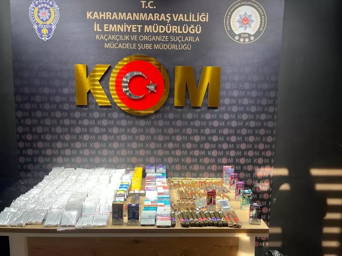 Kaçakçılık Operasyonunda Ele Geçirilenler