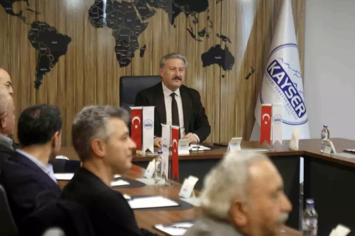 Kayseri Serbest Bölge\'de 2025 yılının son yönetim kurulu toplantısı gerçekleşti