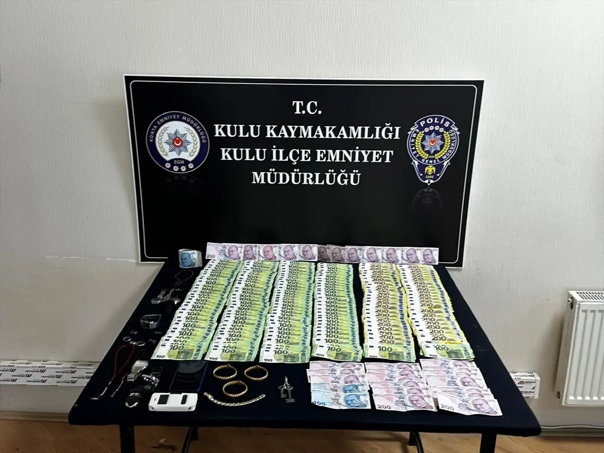Kulu\'da Hırsızlık Yapan Zanlı Aksaray\'da Yakalandı