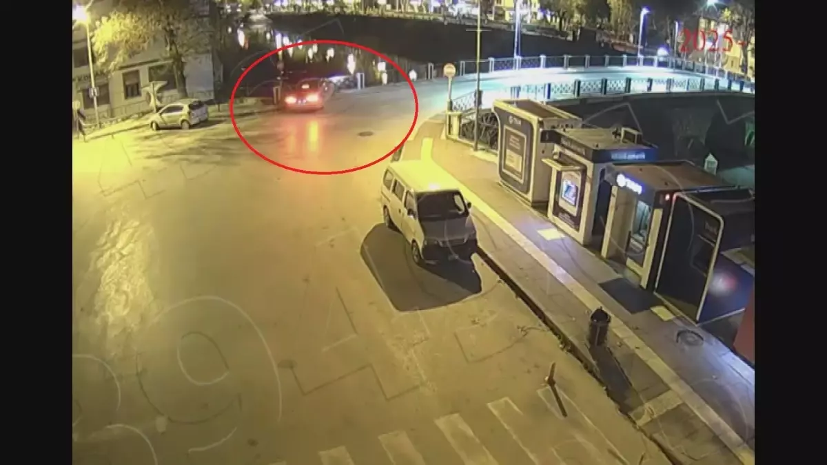 Amasya\'da Kaza Anı Kamerada