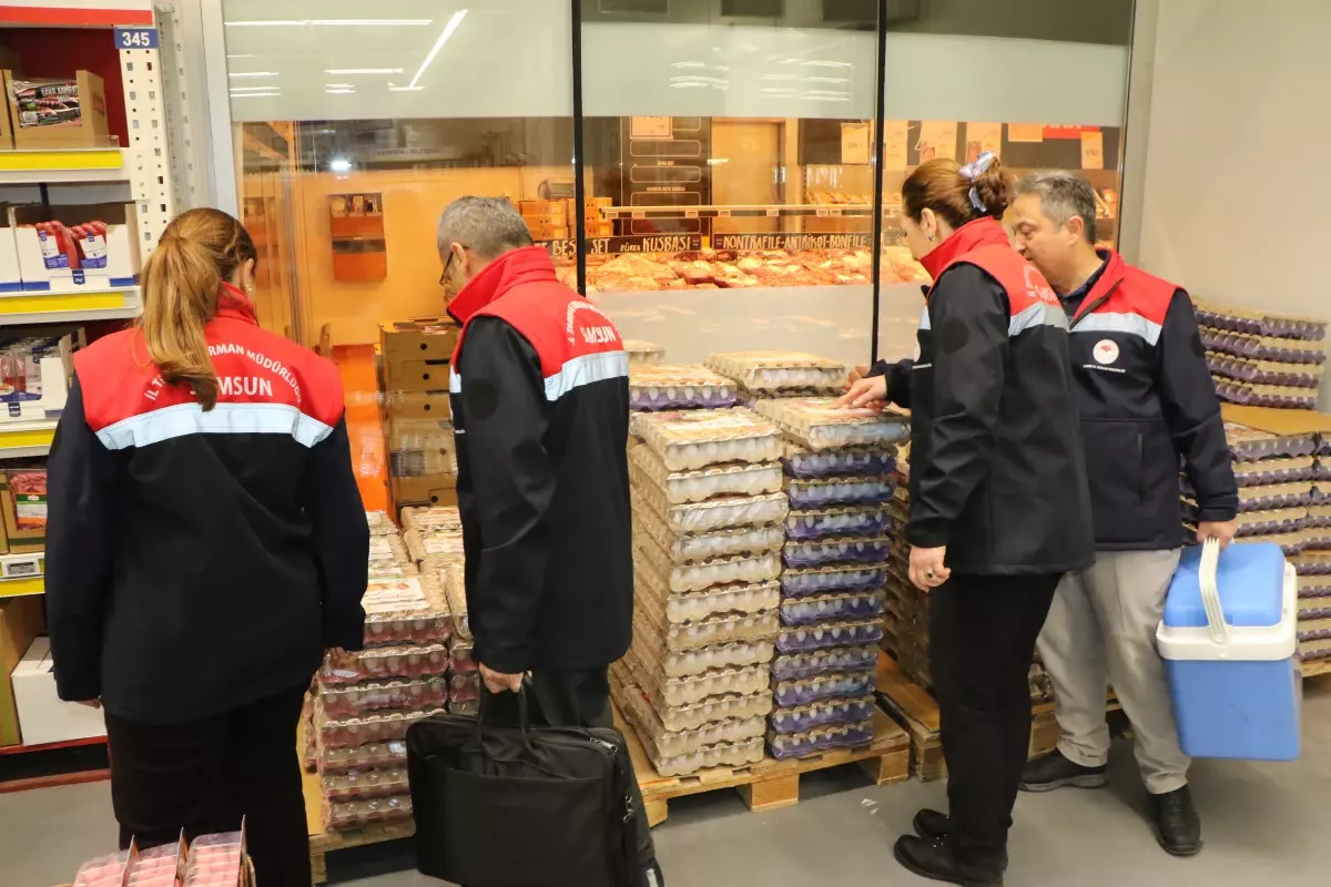 Samsun\'da 22.500 Gıda Denetimi Yapıldı