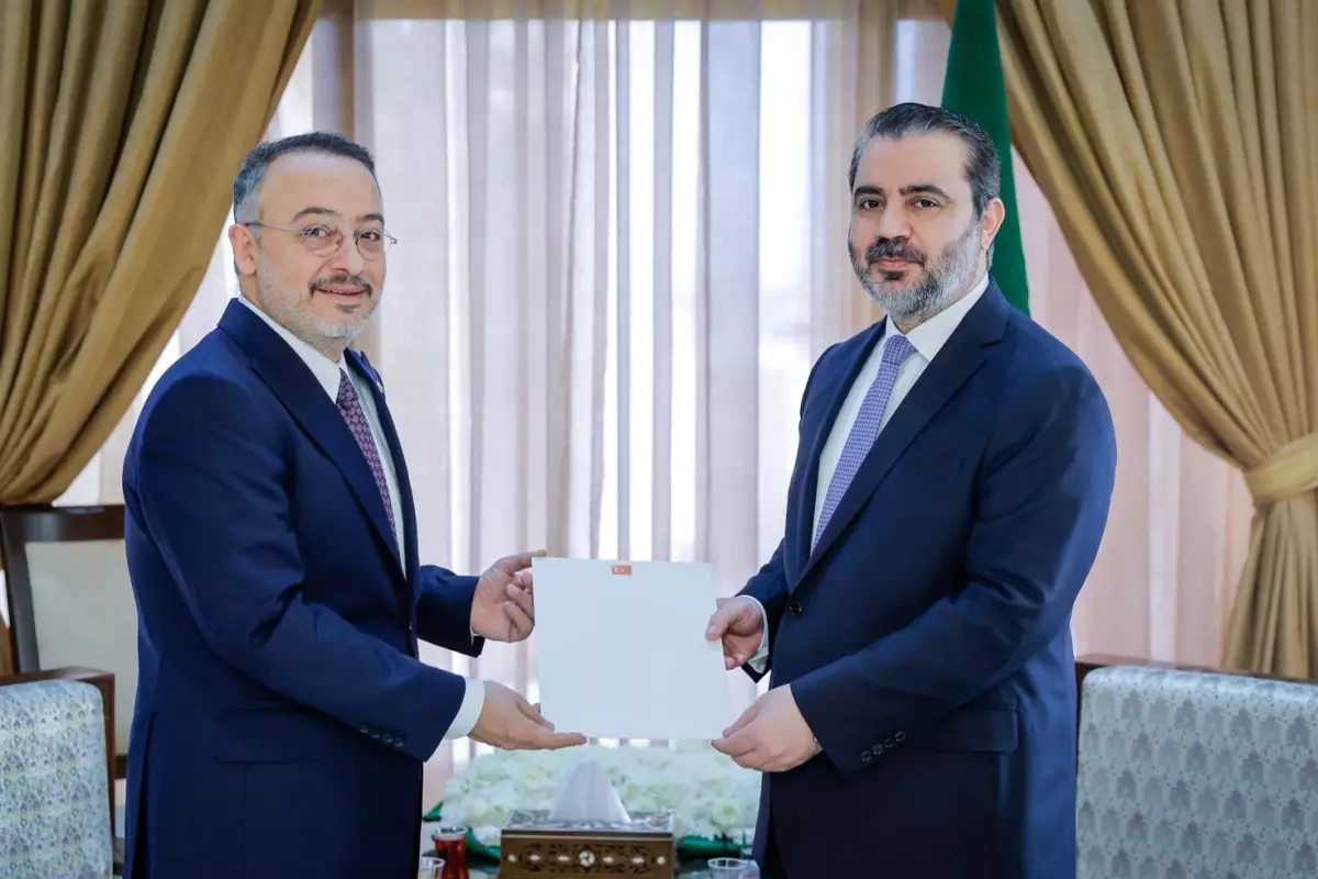 Büyükelçi Yılmaz Suriye'ye Güven Mektubu Sundu