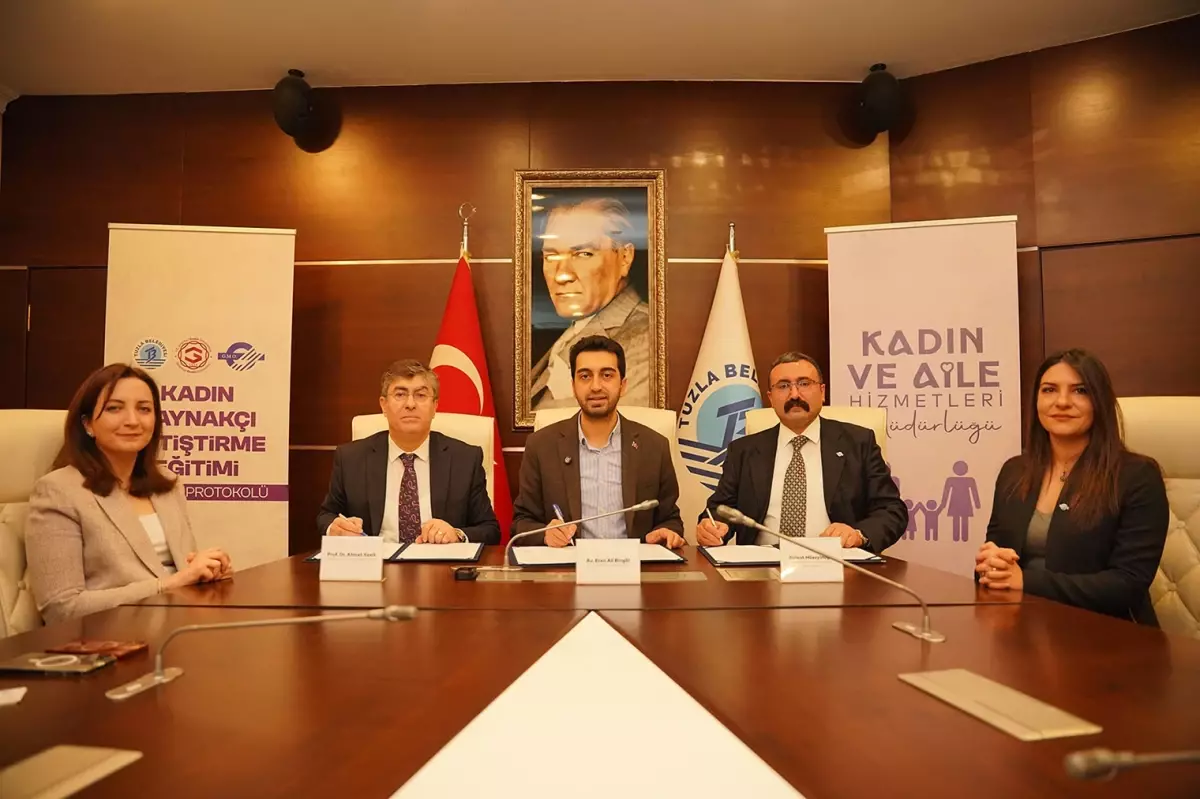 Tuzla\'da Kadın ve Aile Destek Projeleri