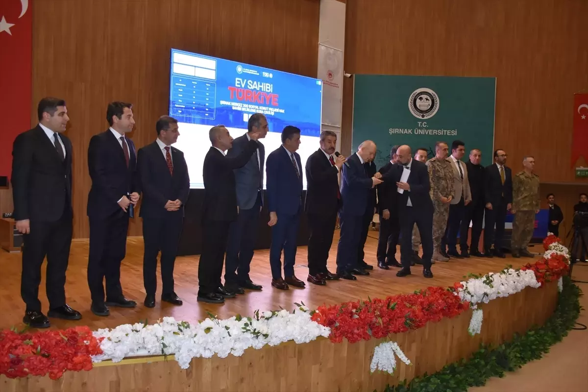 Yüzyılın Konut Projesi kapsamında Şırnak\'ta yapılacak 1492 konutun hak sahibi kurayla belirlendi