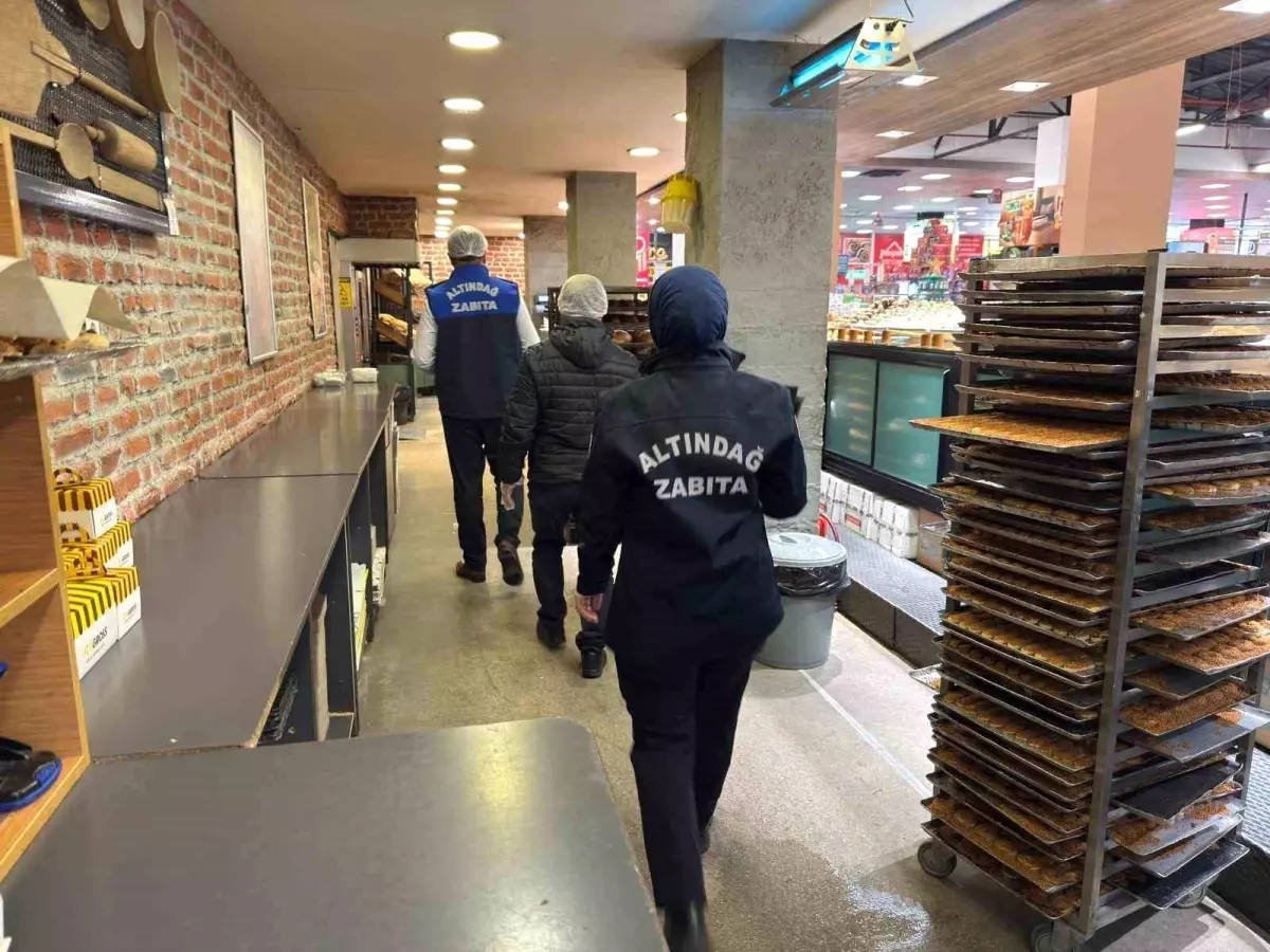 Altındağ Belediyesi\'nden yılbaşı denetimi