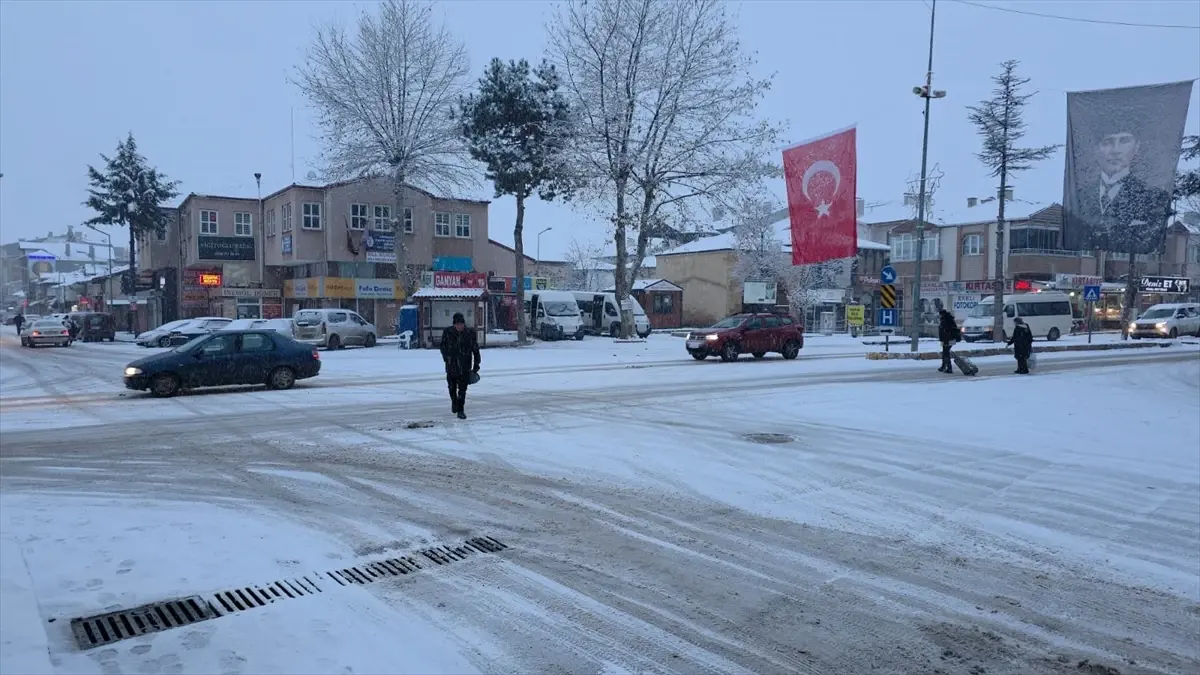 Amasya\'da Eğitime Kar Engeli