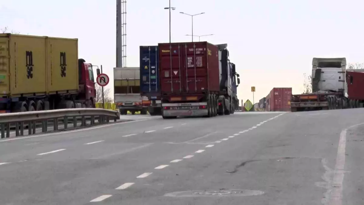 Ambarlı Limanı\'nda büyük çile: Bölge halkı mağdur