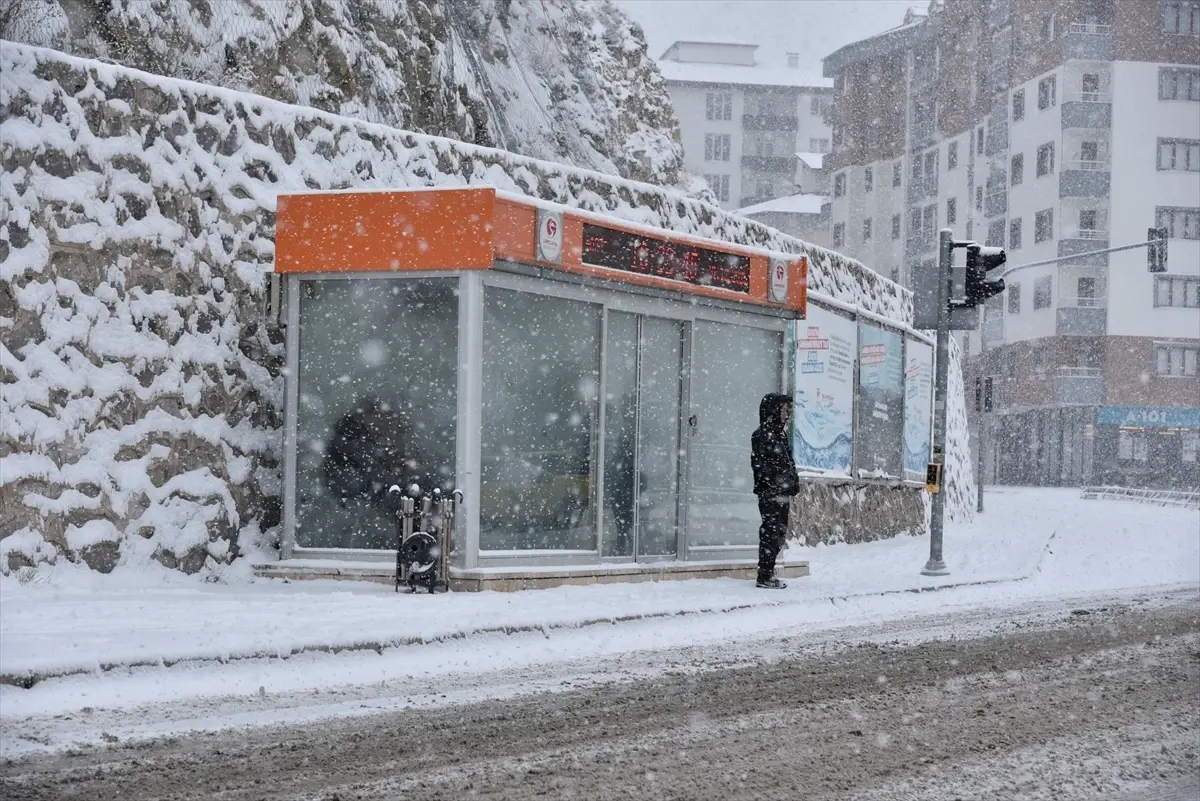 Artvin ve Gümüşhane\'de Kar Engeli